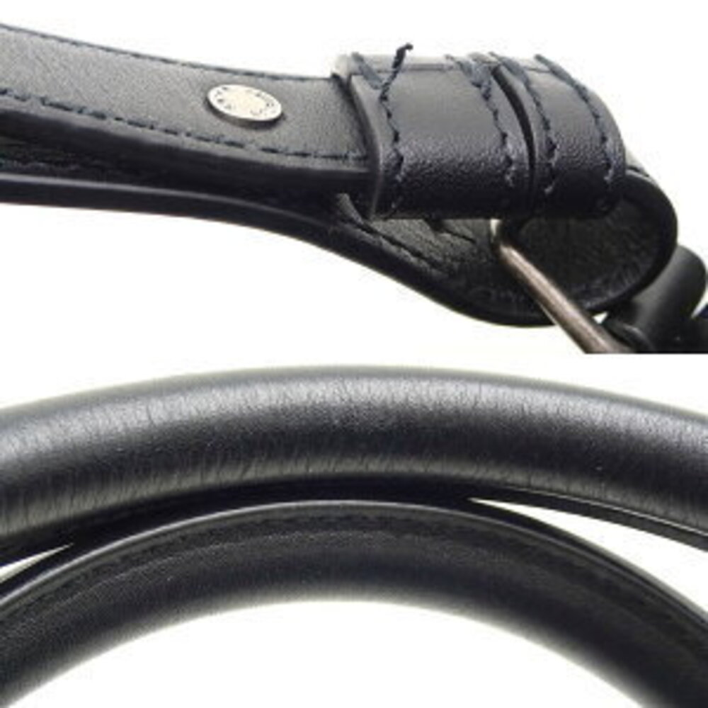 Saint Laurent Paris YSL Sac Duffle Leather Black Boston Bag - Picture 6 of 9
